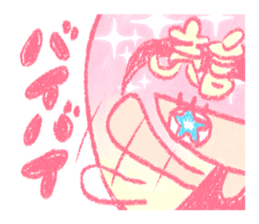 Artists work in Japan"Read Girl"Sticker sticker #67027