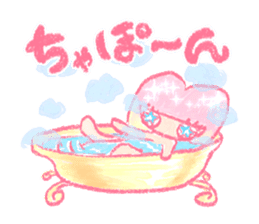 Artists work in Japan"Read Girl"Sticker sticker #67030