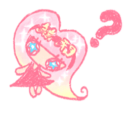 Artists work in Japan"Read Girl"Sticker sticker #67032