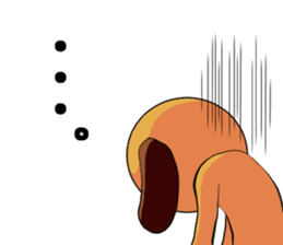 Googly dog(Daily conversation Edition) sticker #67193