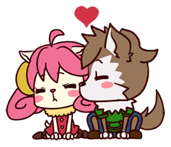 Momo & Gaspagne sticker #67244