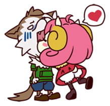 Momo & Gaspagne sticker #67245