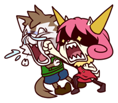 Momo & Gaspagne sticker #67249