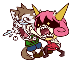 Momo & Gaspagne sticker #67249