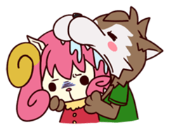 Momo & Gaspagne sticker #67251