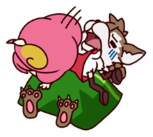 Momo & Gaspagne sticker #67252