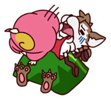 Momo & Gaspagne sticker #67252