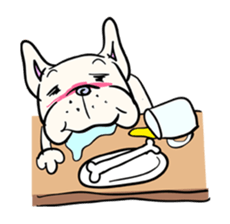 BUHI 4 LIFE  frenchbulldogs Life sticker #67466
