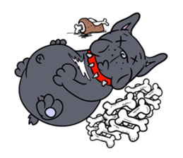 BUHI 4 LIFE  frenchbulldogs Life sticker #67476