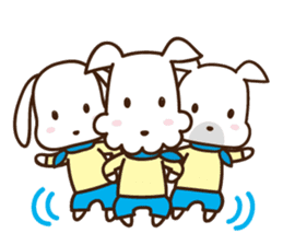 HAPPY DOG WORKS sticker #67820