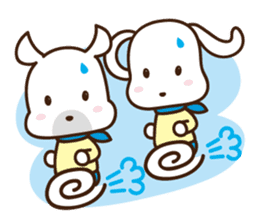 HAPPY DOG WORKS sticker #67823