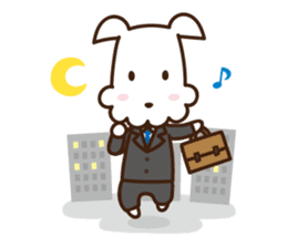 HAPPY DOG WORKS sticker #67830