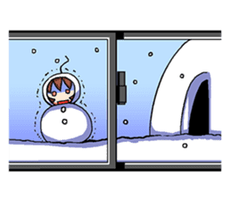 Happy-go-lucky characters sticker #67982