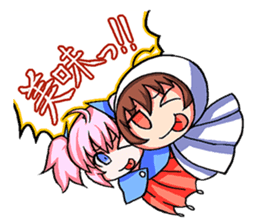 Happy-go-lucky characters sticker #67985