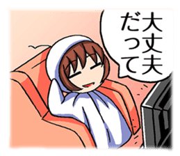 Happy-go-lucky characters sticker #67987