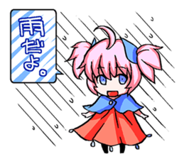 Happy-go-lucky characters sticker #67990