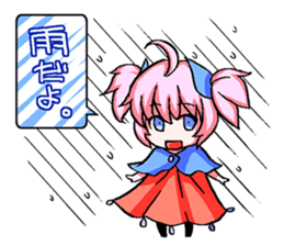 Happy-go-lucky characters sticker #67990