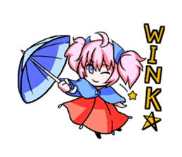 Happy-go-lucky characters sticker #67991