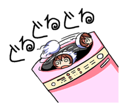 Happy-go-lucky characters sticker #67993