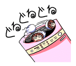 Happy-go-lucky characters sticker #67993