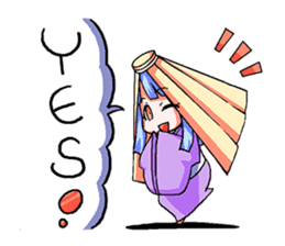 Happy-go-lucky characters sticker #67996