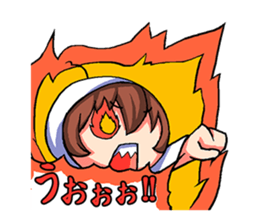 Happy-go-lucky characters sticker #68000