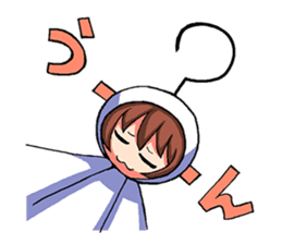 Happy-go-lucky characters sticker #68007