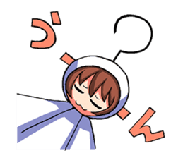 Happy-go-lucky characters sticker #68007