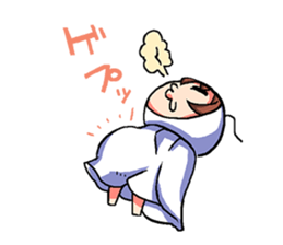 Happy-go-lucky characters sticker #68009