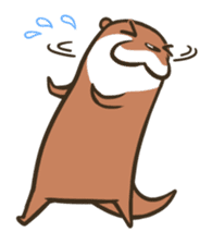 Kotsumetti of Small-clawed otter sticker #68500