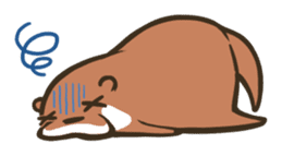 Kotsumetti of Small-clawed otter sticker #68508