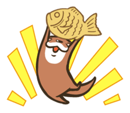 Kotsumetti of Small-clawed otter sticker #68509