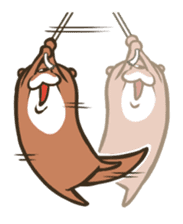 Kotsumetti of Small-clawed otter sticker #68511