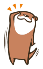 Kotsumetti of Small-clawed otter sticker #68514