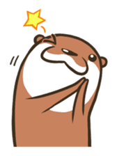 Kotsumetti of Small-clawed otter sticker #68518