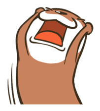 Kotsumetti of Small-clawed otter sticker #68522