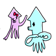 squid sticker #68654