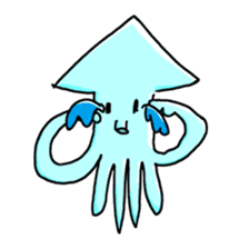 squid sticker #68655