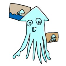 squid sticker #68672