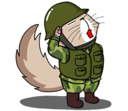 The Somali cat "MAX" sticker #69055