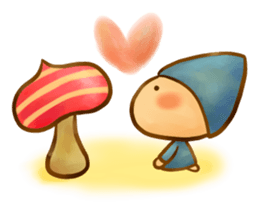 kobito & kinoko sticker #69094