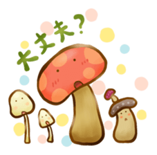 kobito & kinoko sticker #69098