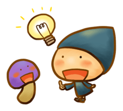 kobito & kinoko sticker #69102