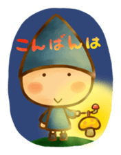 kobito & kinoko sticker #69109