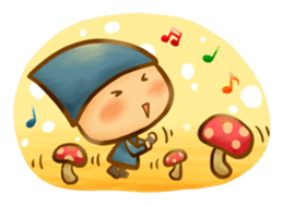 kobito & kinoko sticker #69122