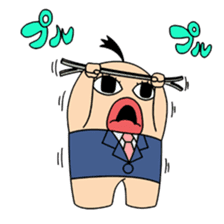 Workaholic Peter sticker #69140