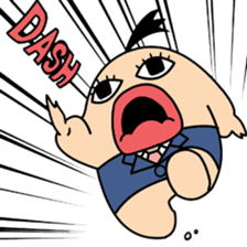 Workaholic Peter sticker #69142