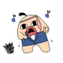 Workaholic Peter sticker #69144