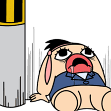 Workaholic Peter sticker #69145