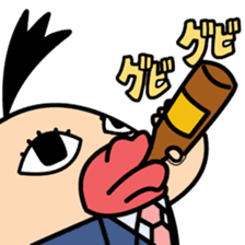 Workaholic Peter sticker #69150